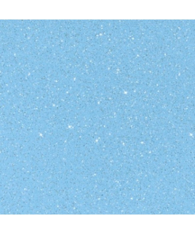Placa em EVA glitter Azul Claro 60x40cm 18mm